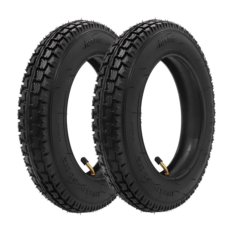 Heavy Duty Tire & Bent Stem Inner Tube 12-1/2 x 2-1/4 12.5 x 2.25 razor Bicycle