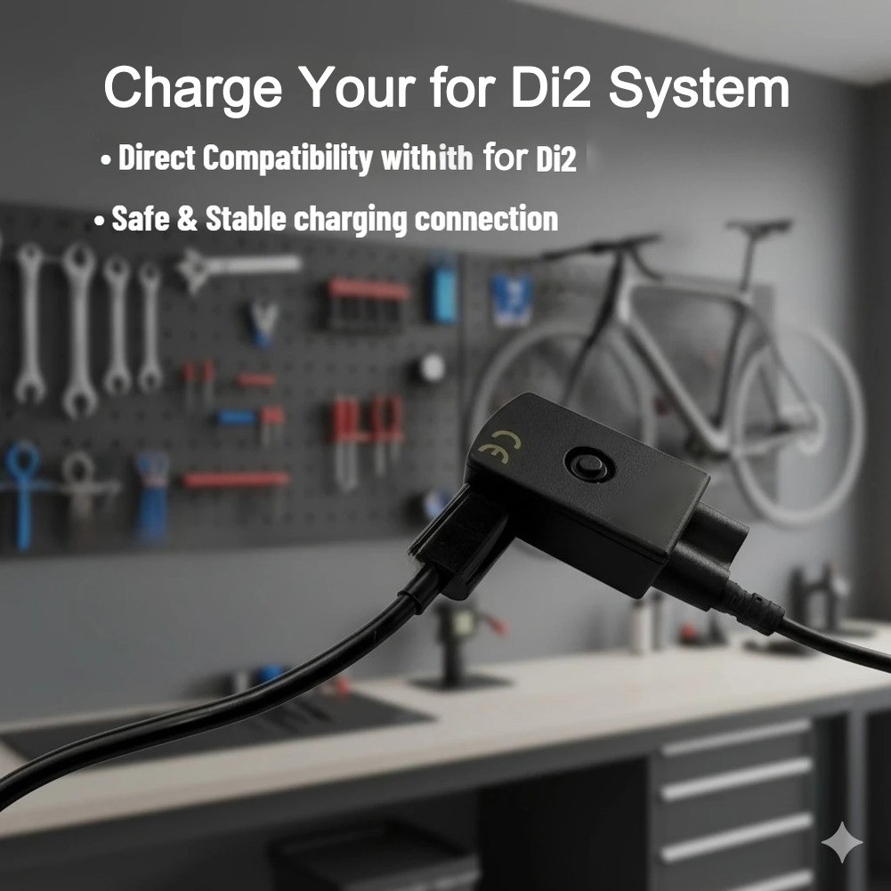 For Di2 11 Speed Charging Cable USB Adapter with LED Indicator and 0.9m Length