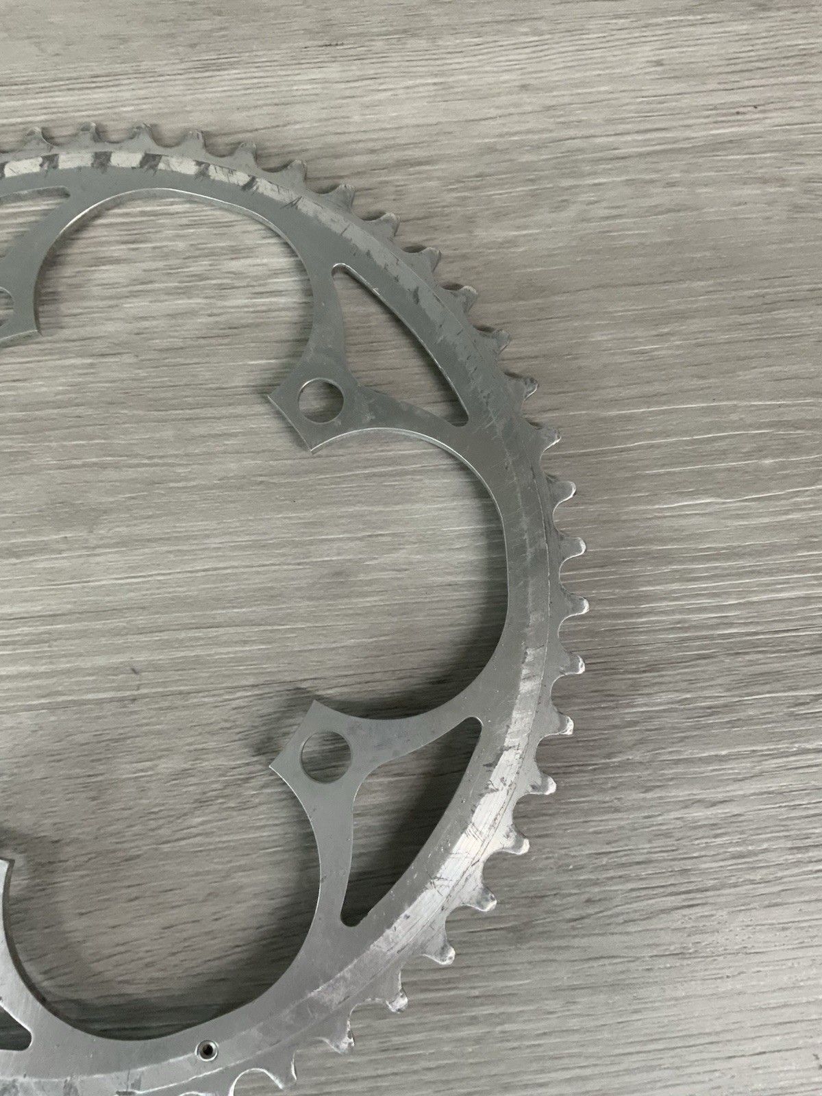 SHIMANO DURA ACE CHAIN RINGS (2) 42-53 TOOTH 130 BCD 6, 7, OR 8 SPEED 7400 BOLTS