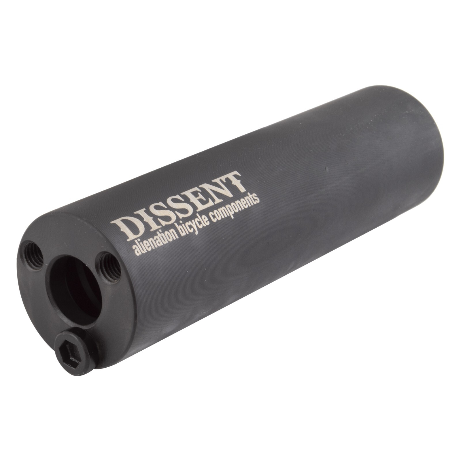 Axle Peg Alienation Dissent CRMO Black 1.25×4.5in 3/8-14mm