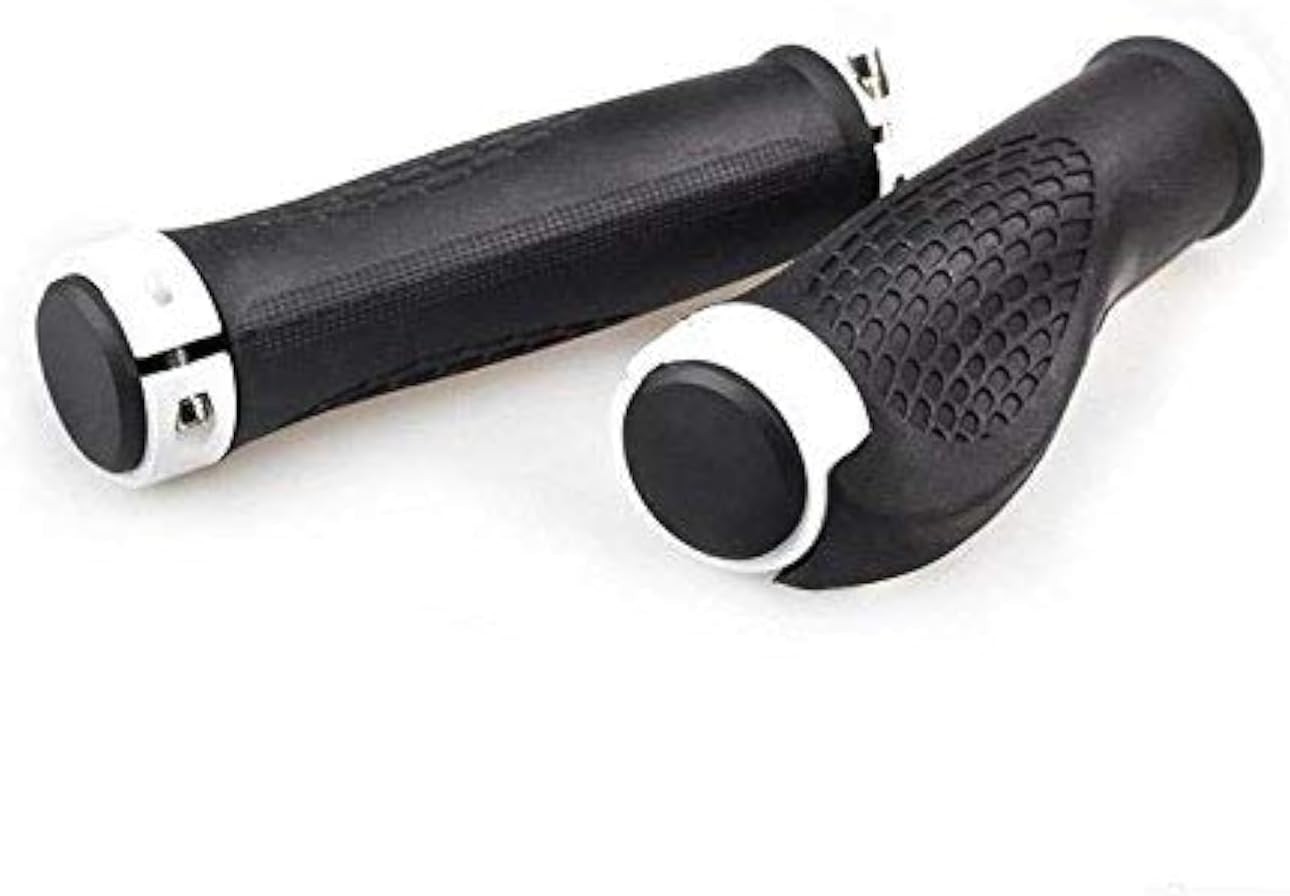 Ergonomic Design Rubber Bike Bicycle Handlebar Comfort MTB Grips Widen Holdin…