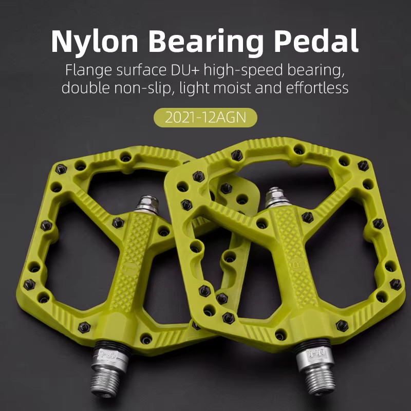 Cycling Bike Bicycle Pedals Ultralight Seal Bearings Nylon Molybdenum Pedals Dur