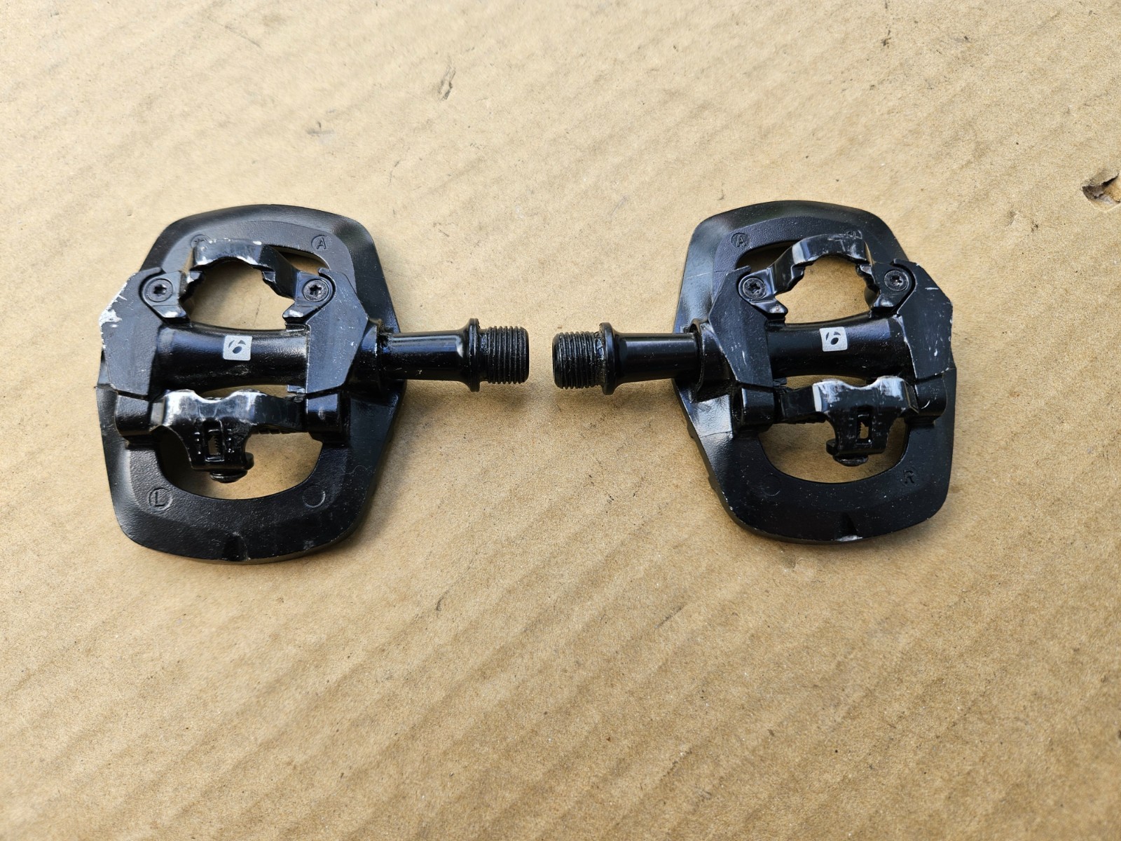 Bontrager Commuter Clipless + Platform Pedals Black Left Right Set 9/16″