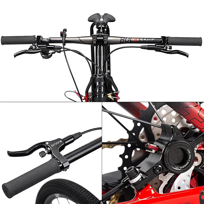Hydraulic Brake Set 800/1500mm Mountain Bike Disc Brake Set 160mm Brake Rotor
