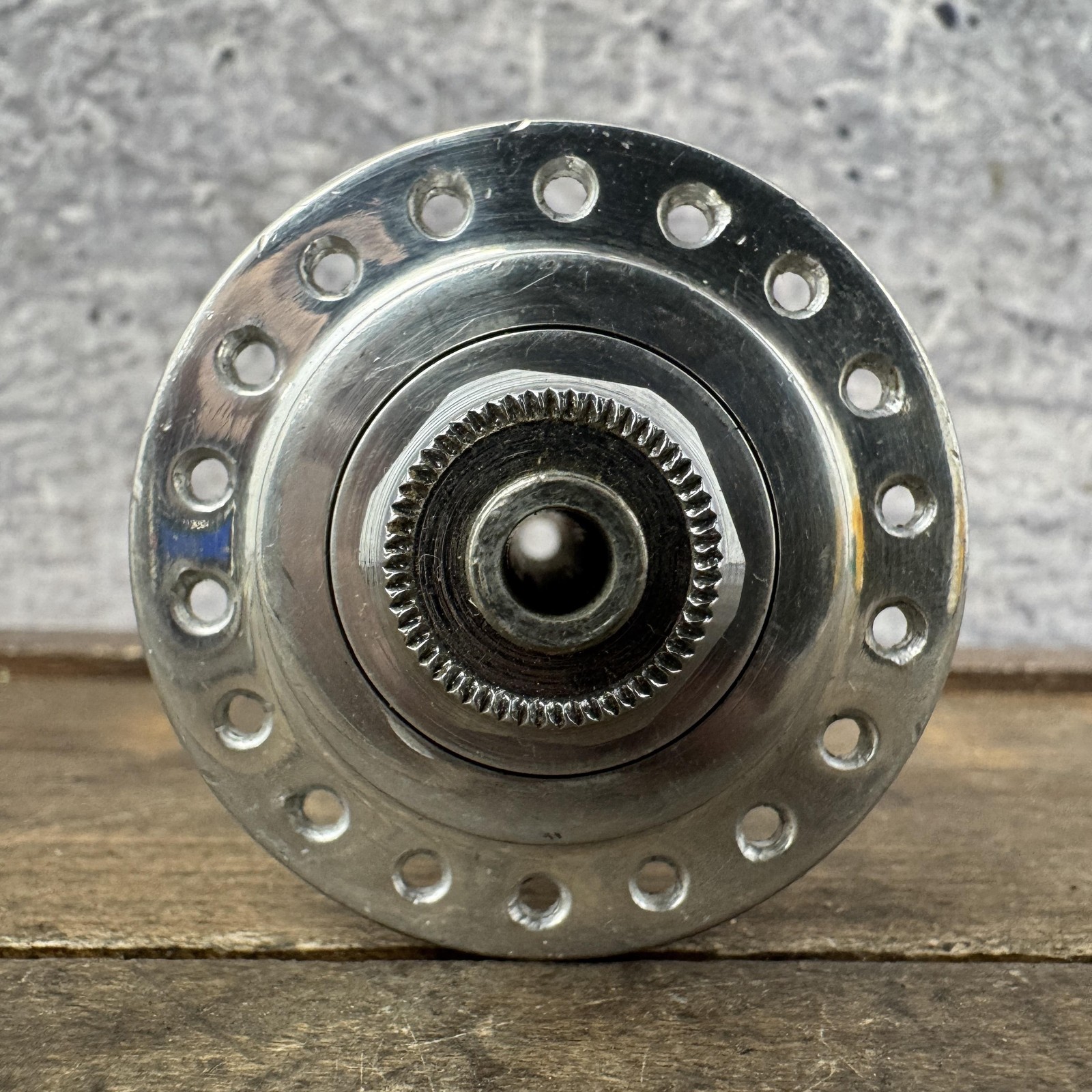 Vintage Sachs Maillard New Success Front Hub 36H 100mm QR Silver Road Bike