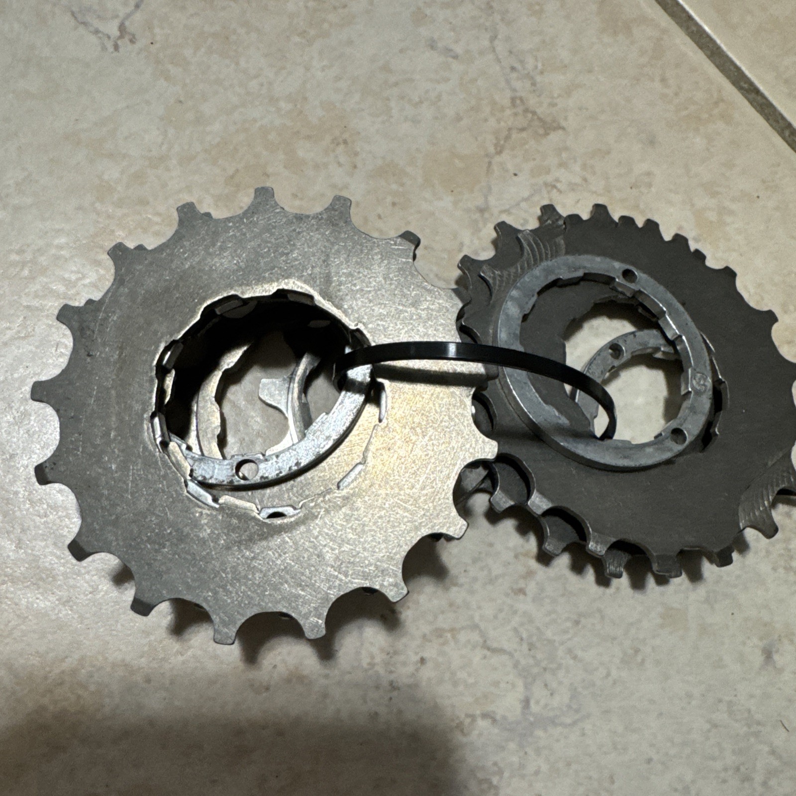 Vintage 8 speed Action-Tec Shimano Compatible Titanium Cassette 12-19 T