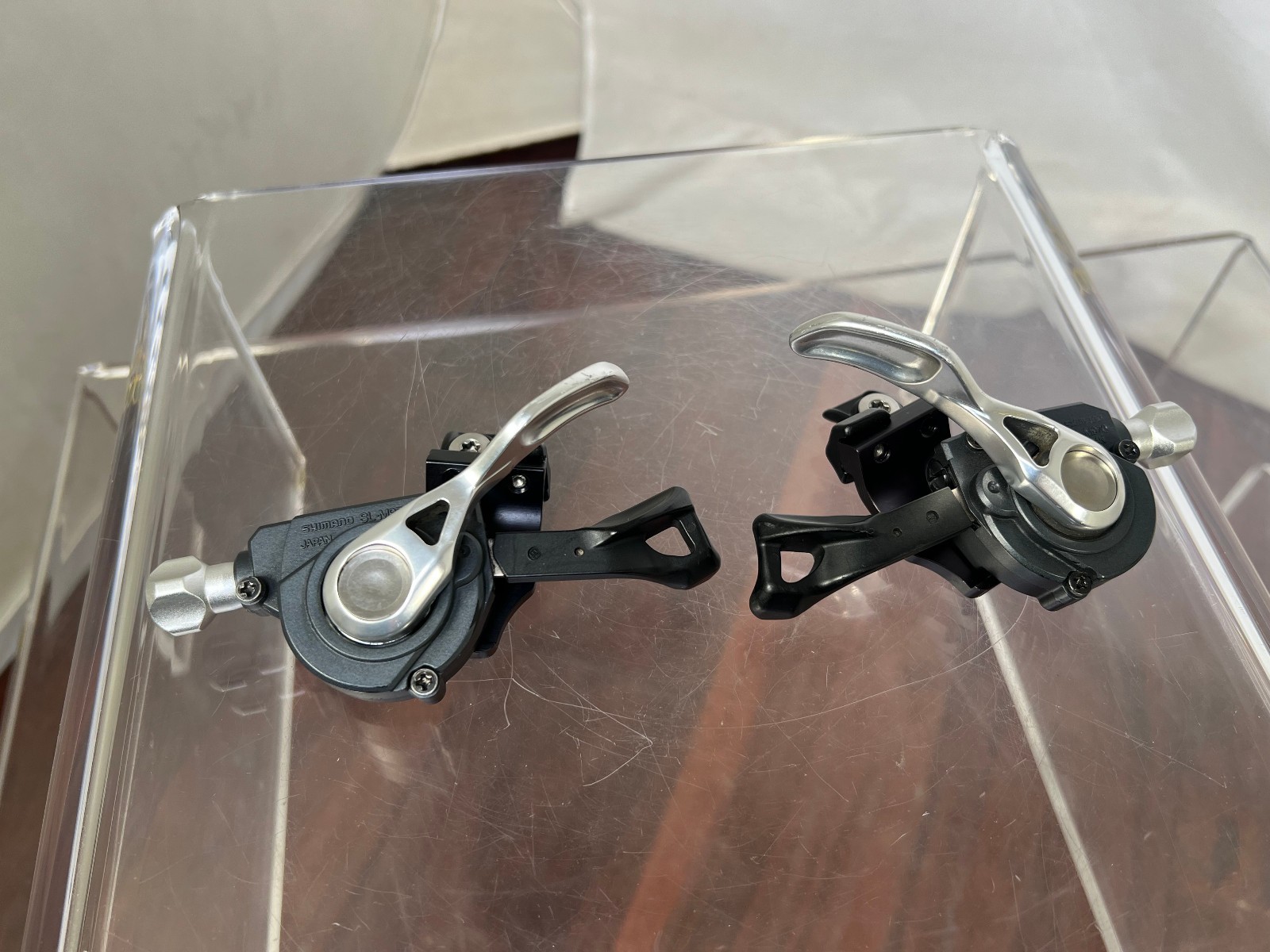 Shimano XTR SL-M970 3x9s Trigger MTB Shifters Set, Left Right Avid Brake Mounts