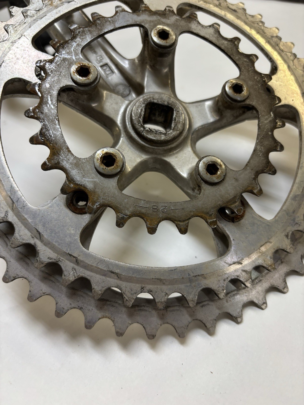 Sakae SX Square Taper Crankset Triple 110/74bcd
