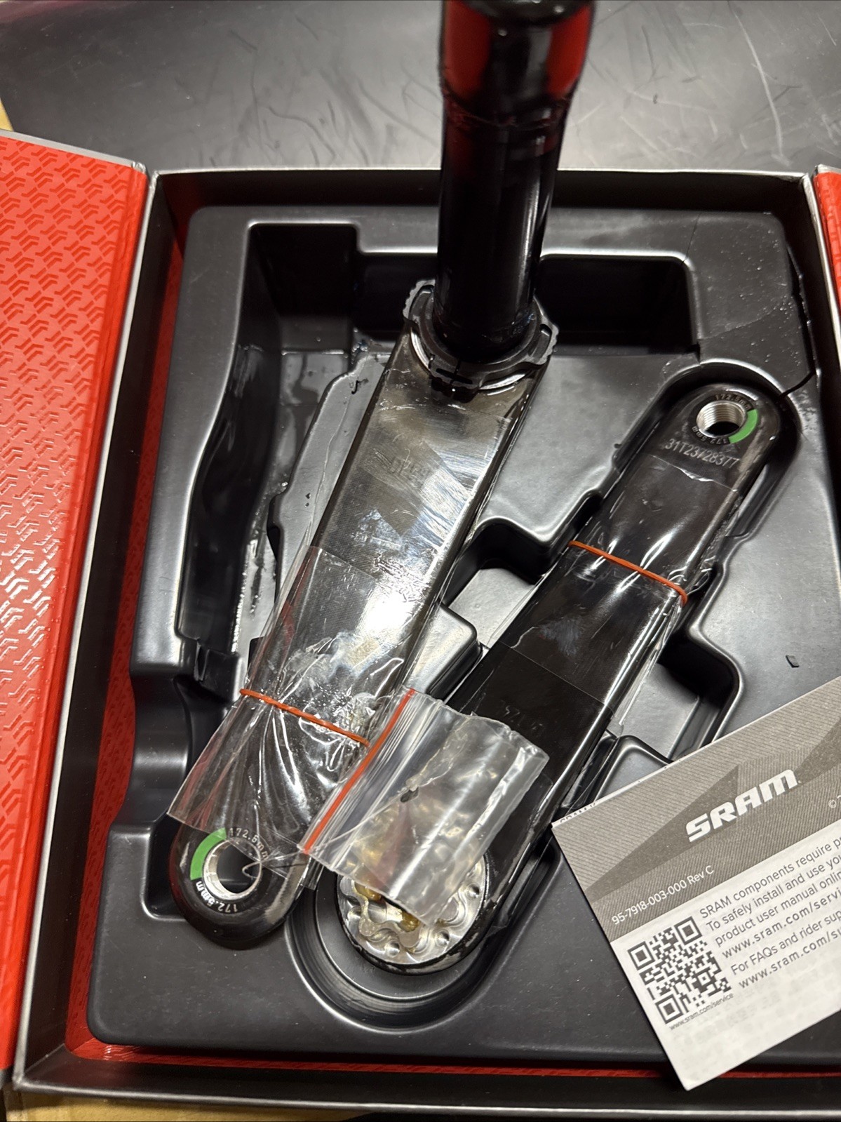Sram Force D1 Dub Regular Carbon 12 Speed Crank Arms 172.5 (9479-25)