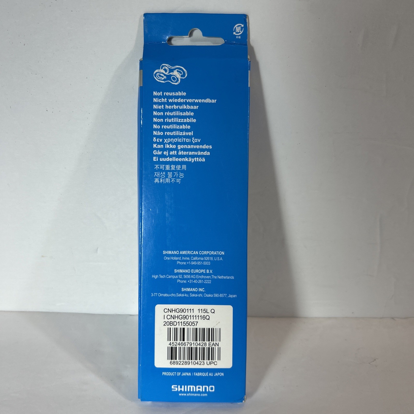 Shimano CN-HG901 11-Speed 116L Hollow-Pin Dura-Ace / XTR Bike Chain + Quick-Link