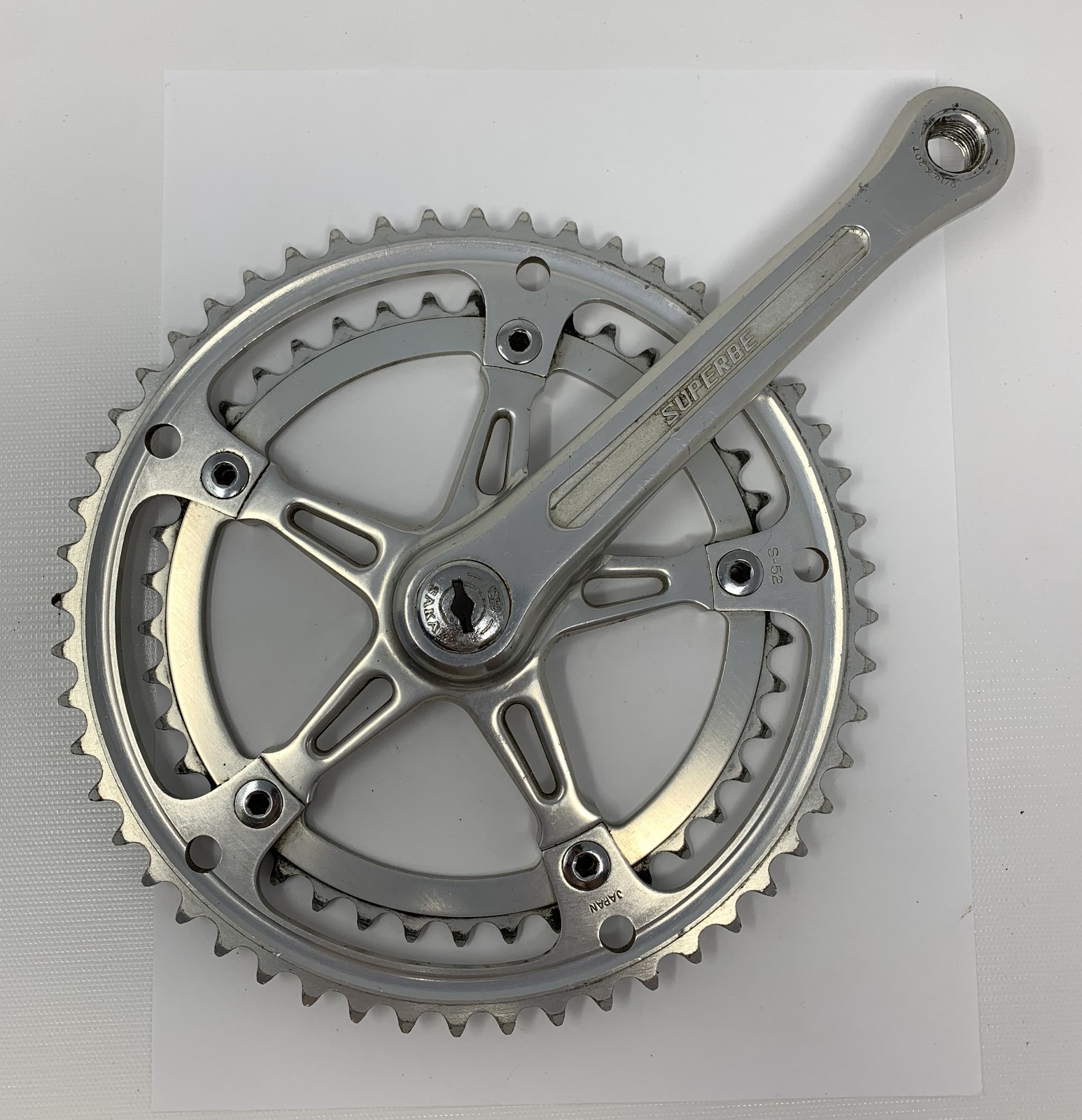 Vintage Suntour Superbe Drive Side Crank 52/42T 170mm