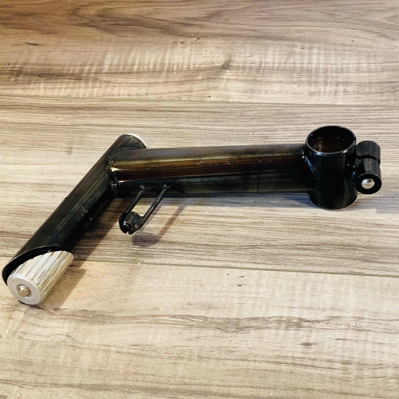 1987 Ritchey Force Quill MTB Stem 125 15 Degree 25.4 Cable Hanger BLACK CHROME