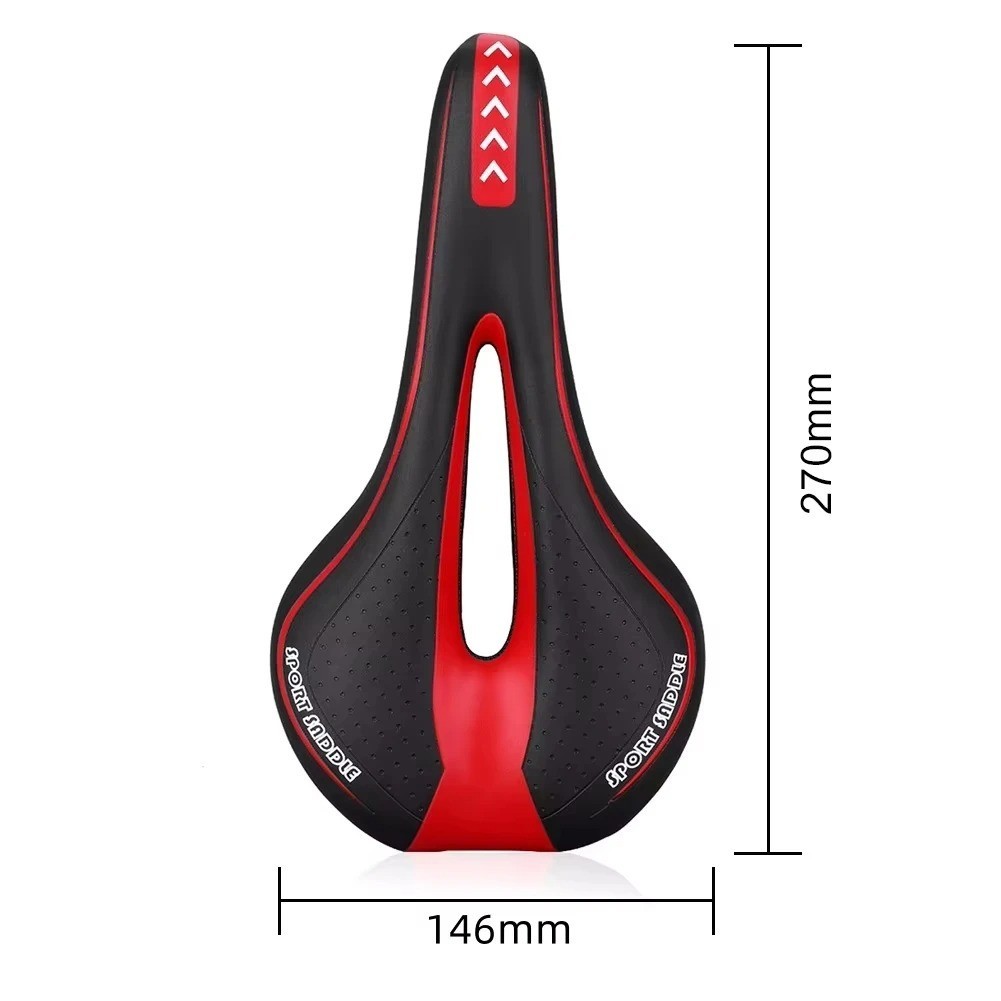 Soft Gel Bike Saddle Seat Comfort Bicycle Cycling Mountain Road Cushion Padded:
