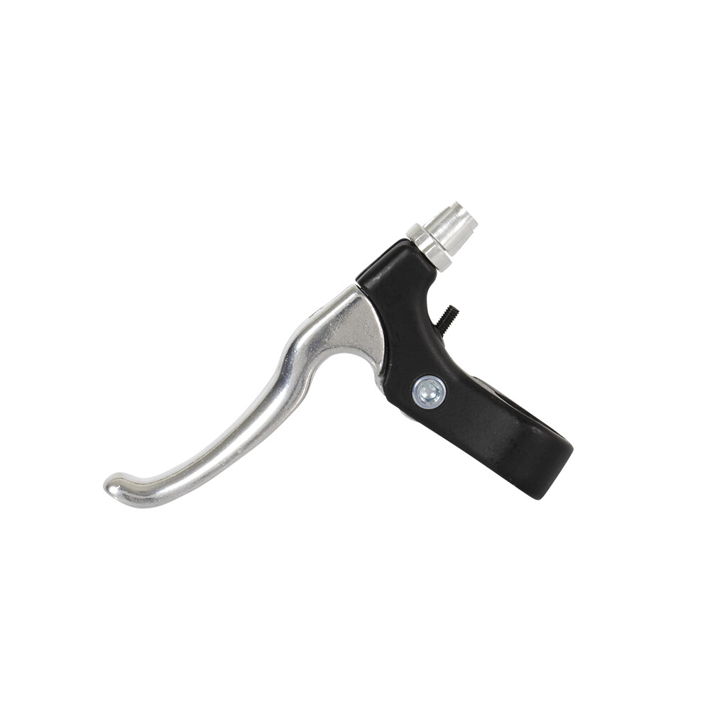 PRO+ BICYCLE 408 ALLOY LEFT OR RIGHT CRUISER BRAKE LEVER BLACK/CHROME.