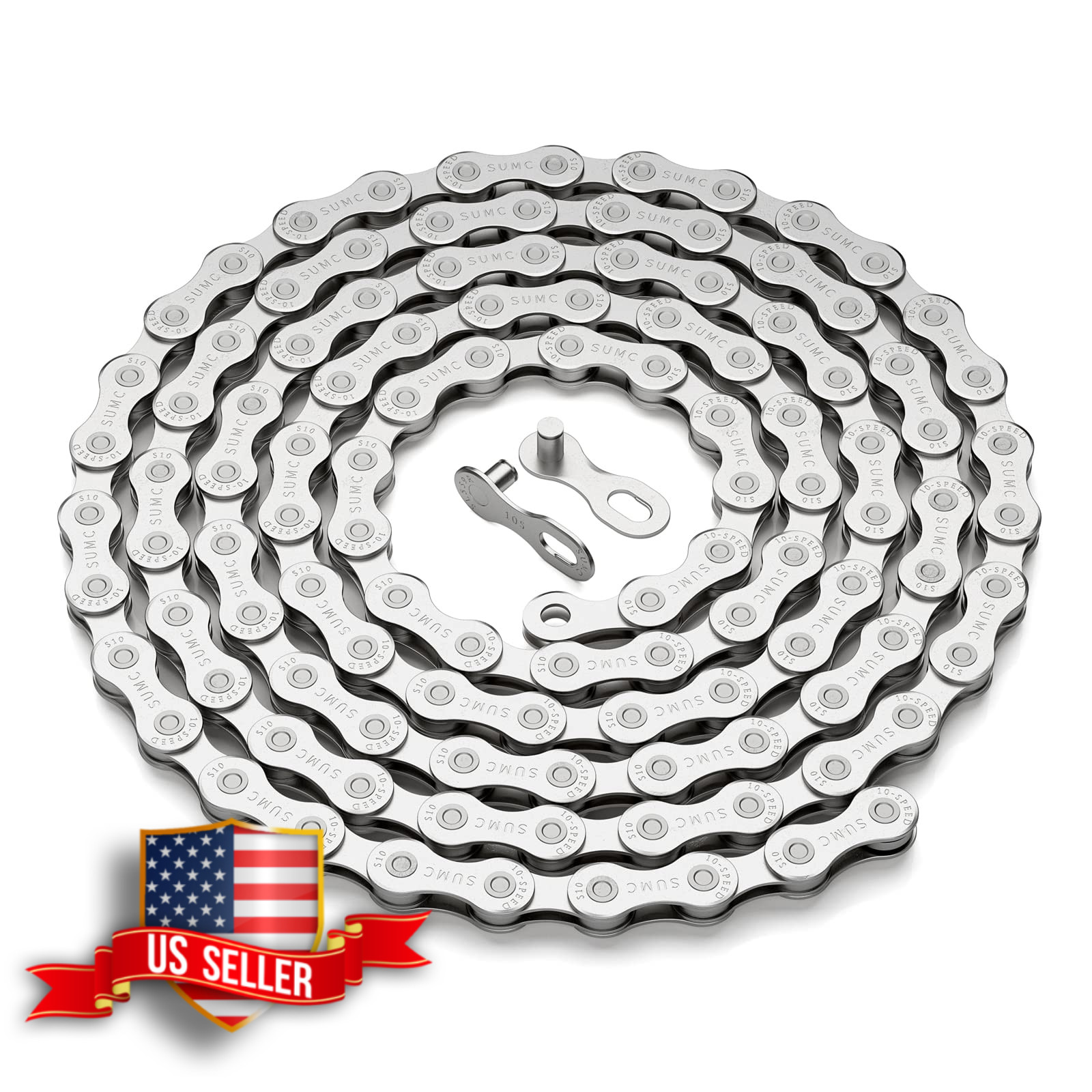 Lightweight Bicycle Chain with Quick Link Connector for Road Mountain Bike