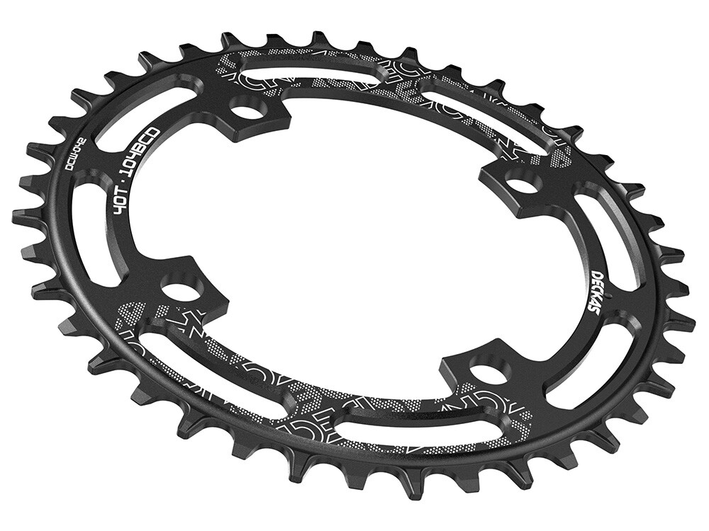 DECKAS 104BCD MTB Round Oval Narrow Wide Chainring 30 32 38 46 48 52T Chainwheel