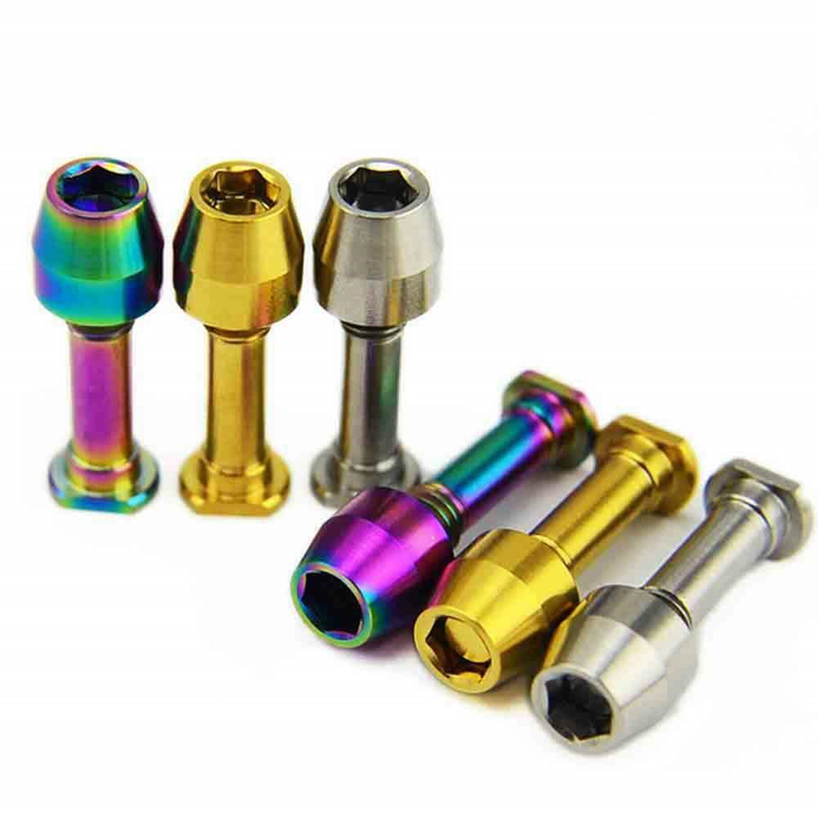 Titanium screw v Brake pads Bicycle Upgrade Cone Head screw
