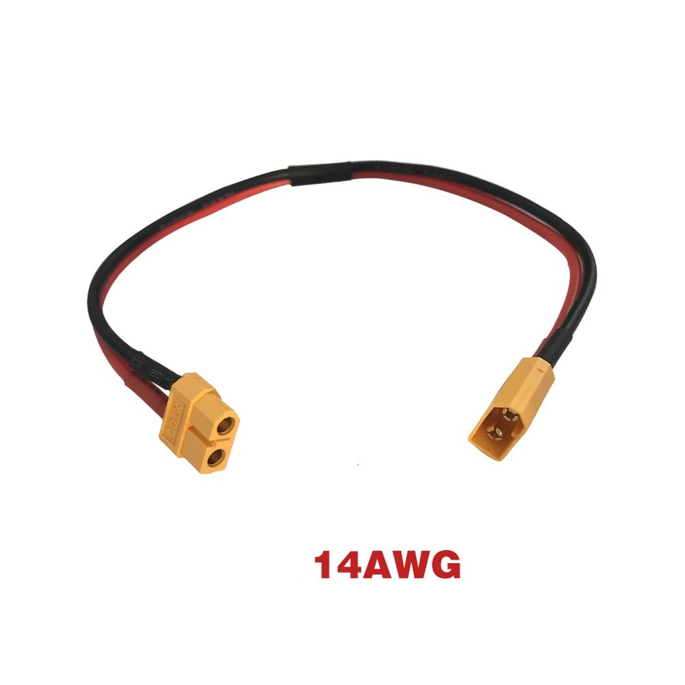 Extend Cable 30cm Black+Red+Yellow Electric Bicycle Extension