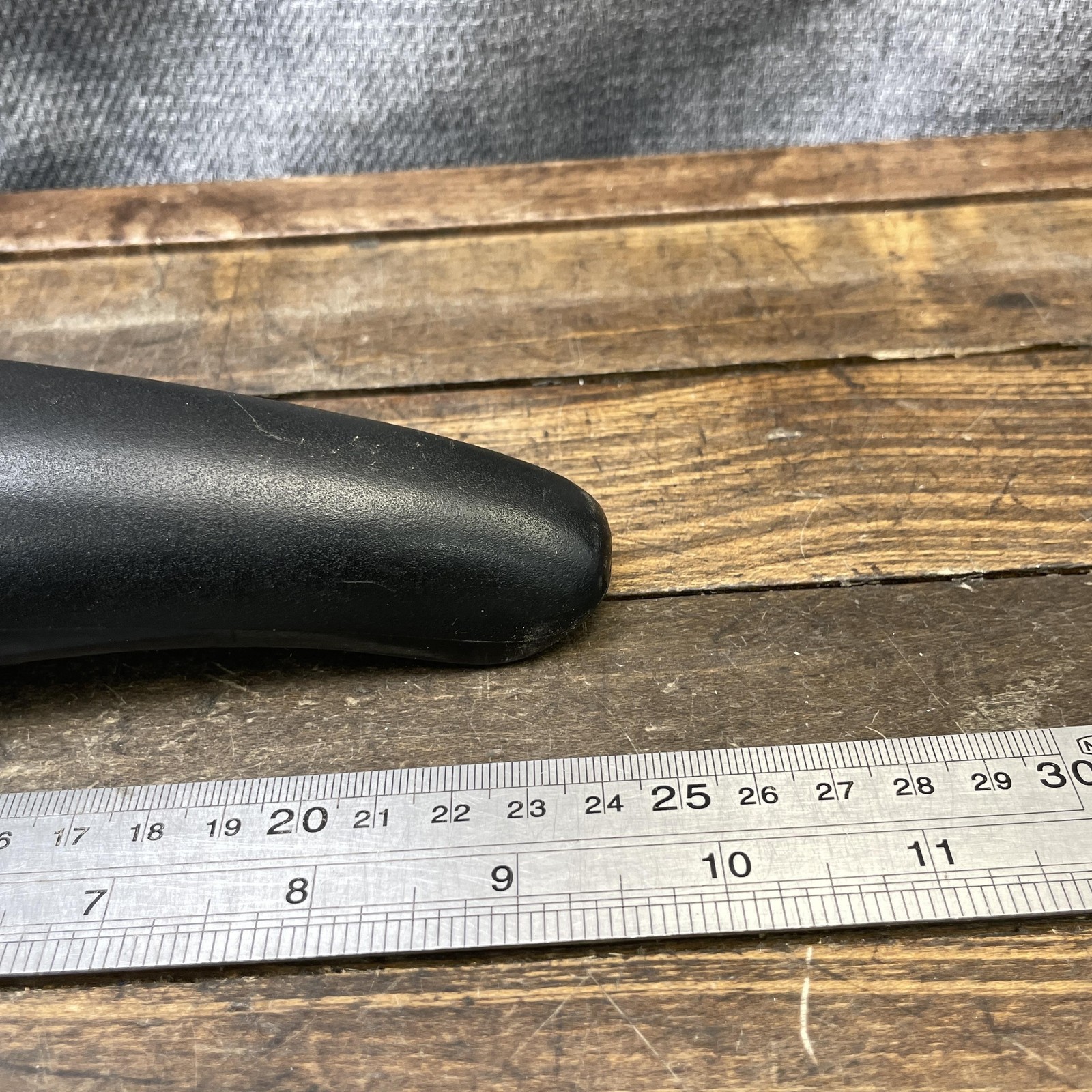 Vintage Kashimax NJS Saddle Seat Keirin Track BMX Black Japan 80s PatP Bicycle