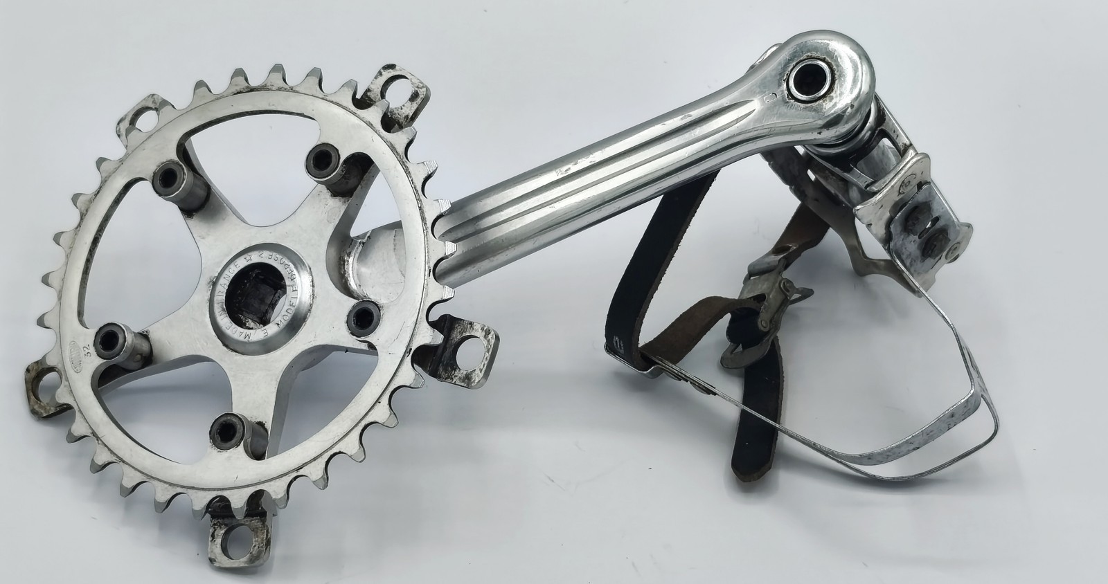 Stronglight 106 Spidel Triple Crankset 54 44 32 Vintage Pedals Christophe Bike