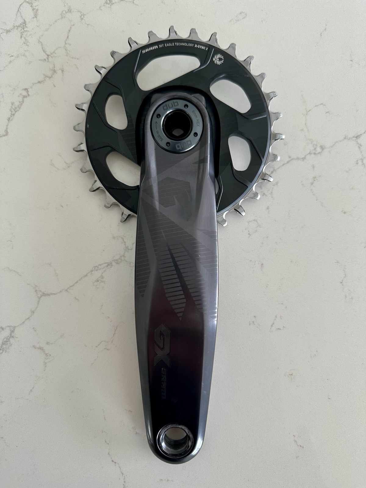 SRAM GX Eagle Fat 5 DUB Crankset 175mm