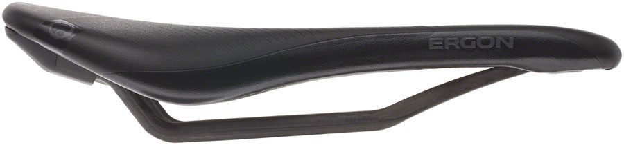 Ergon SR Pro Carbon Saddle Carbon Stealth Men’s Medium Large Synthetic Cut Out