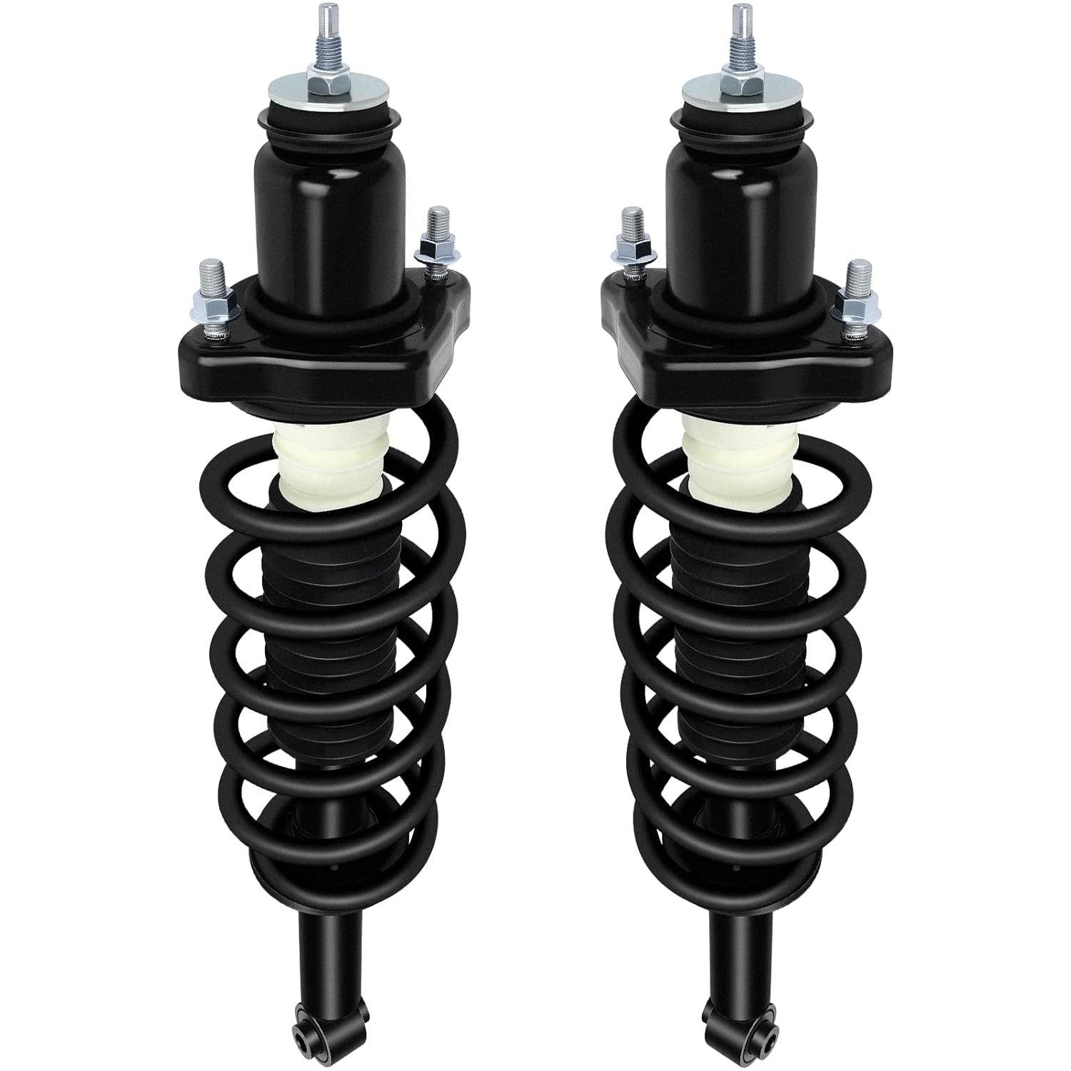 AUTOMUTO Rear Pair Complete Struts Spring Assembly Shock Absorber Compatible wit