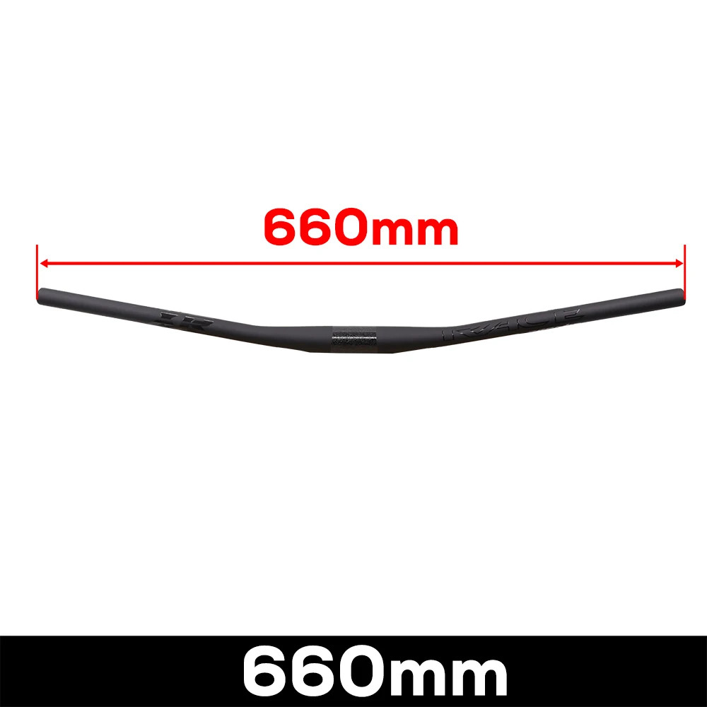Mtb Full Carbon Fiber Integrated Mountain Bike Handlebars Matte Bicycle Bar