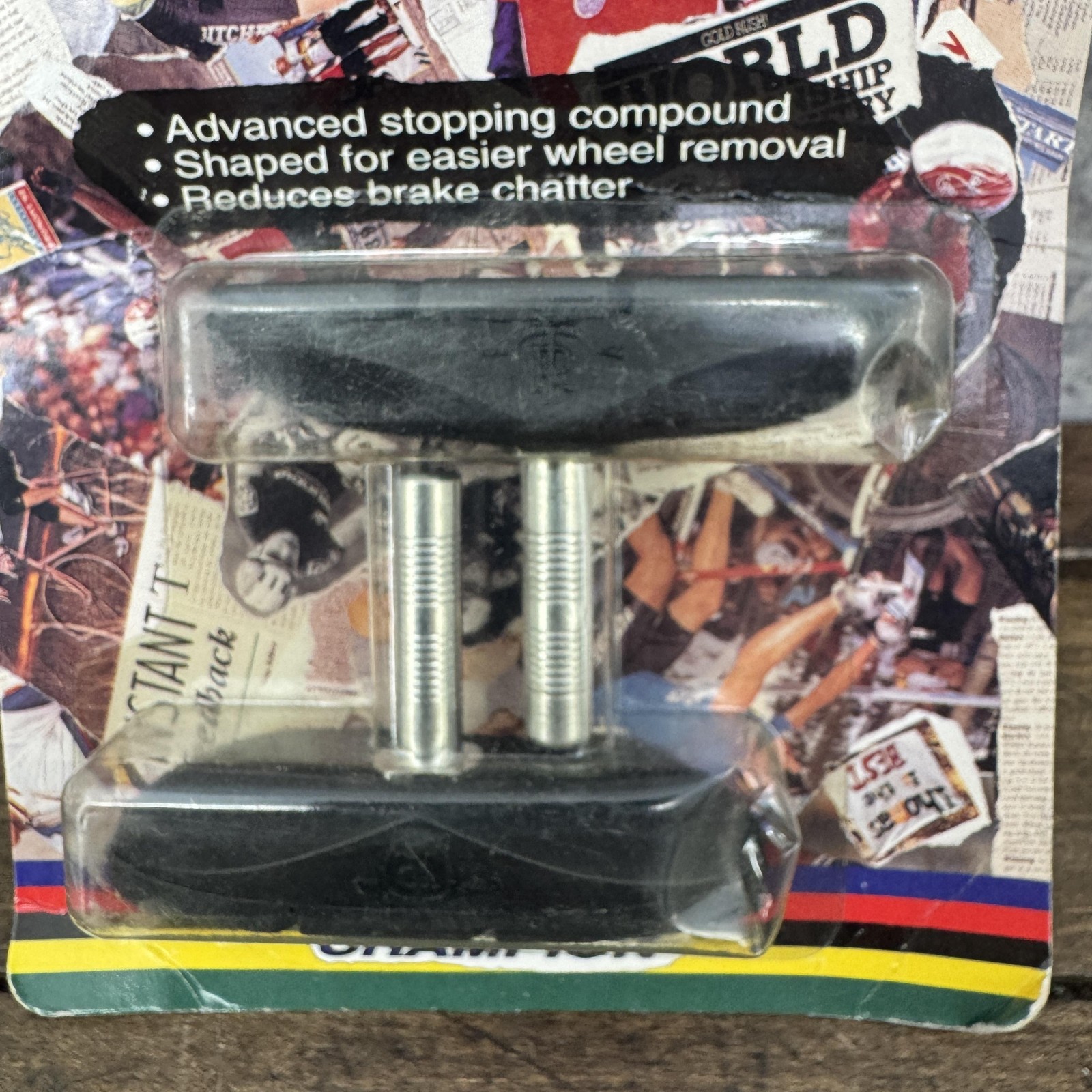 Vintage Ritchey Logic Brake Pads Pair Black Made USA Cantilever 90s MTB Bike