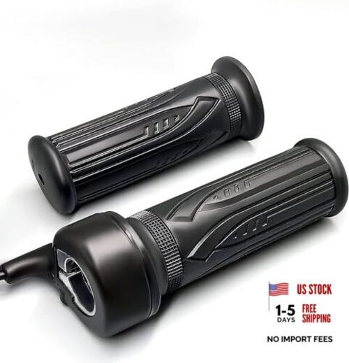 Electric Bike Full Twist Throttle Speed Control Handle 24V 36V 48V 60V SM Plug