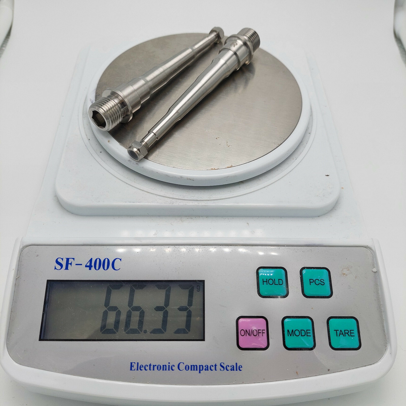 HT Components X2, X2T, X2SX, D1: 2 titanium axles – 43% lighter – 3 colors