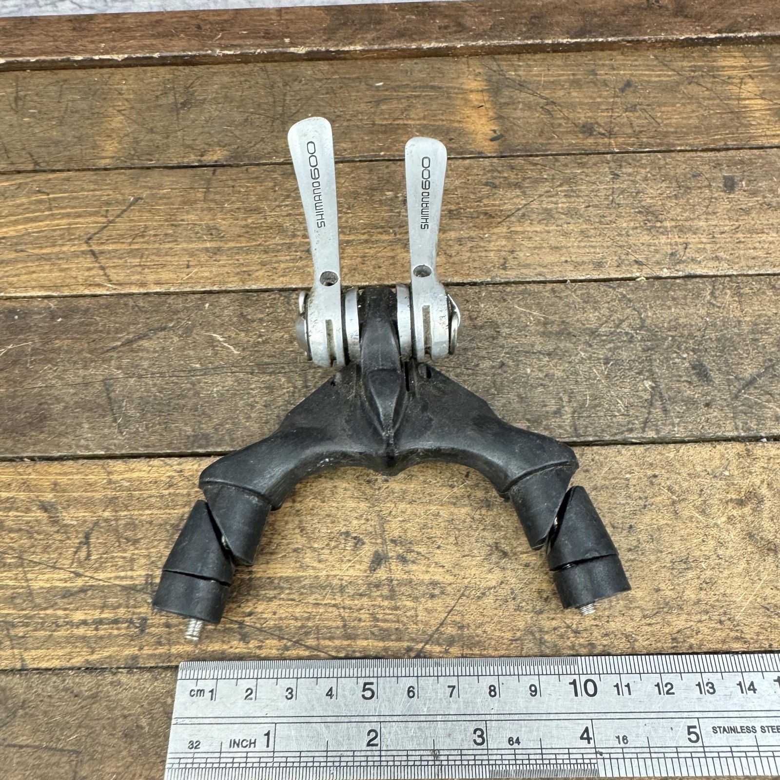 Vintage Scott Aero Bar End Brace Mount Part Shimano 600 Shifter Friction TT Tri