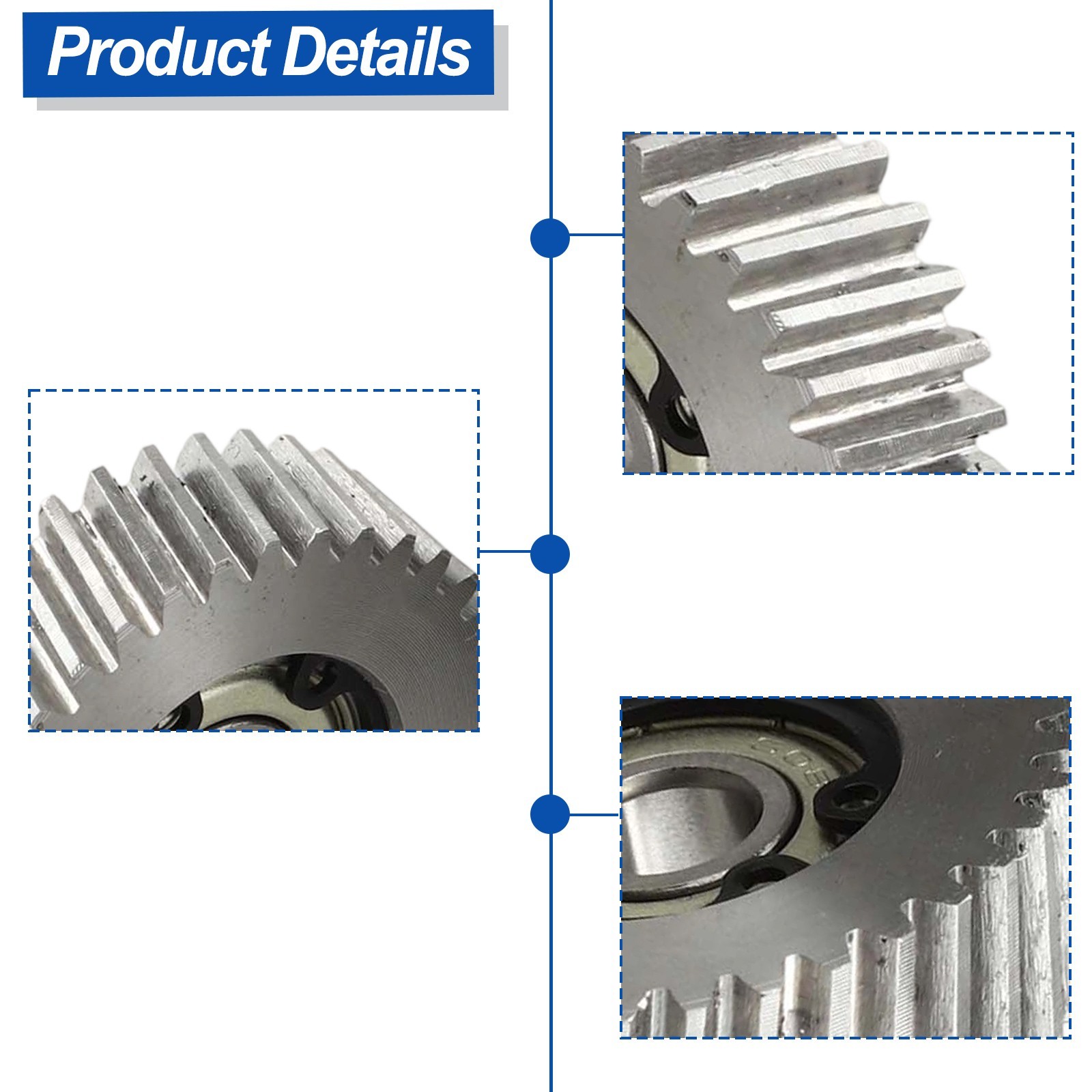 Planetary Gear With 608 Bearings Accessories Easy Installation Electric Bike
