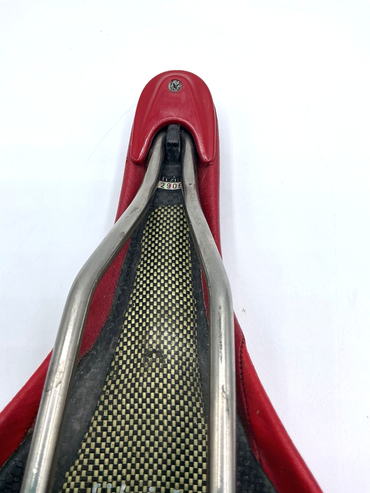 Fizik Carbon Twin Flex Aliante Red Bike Bicycle Saddle Seat Italy