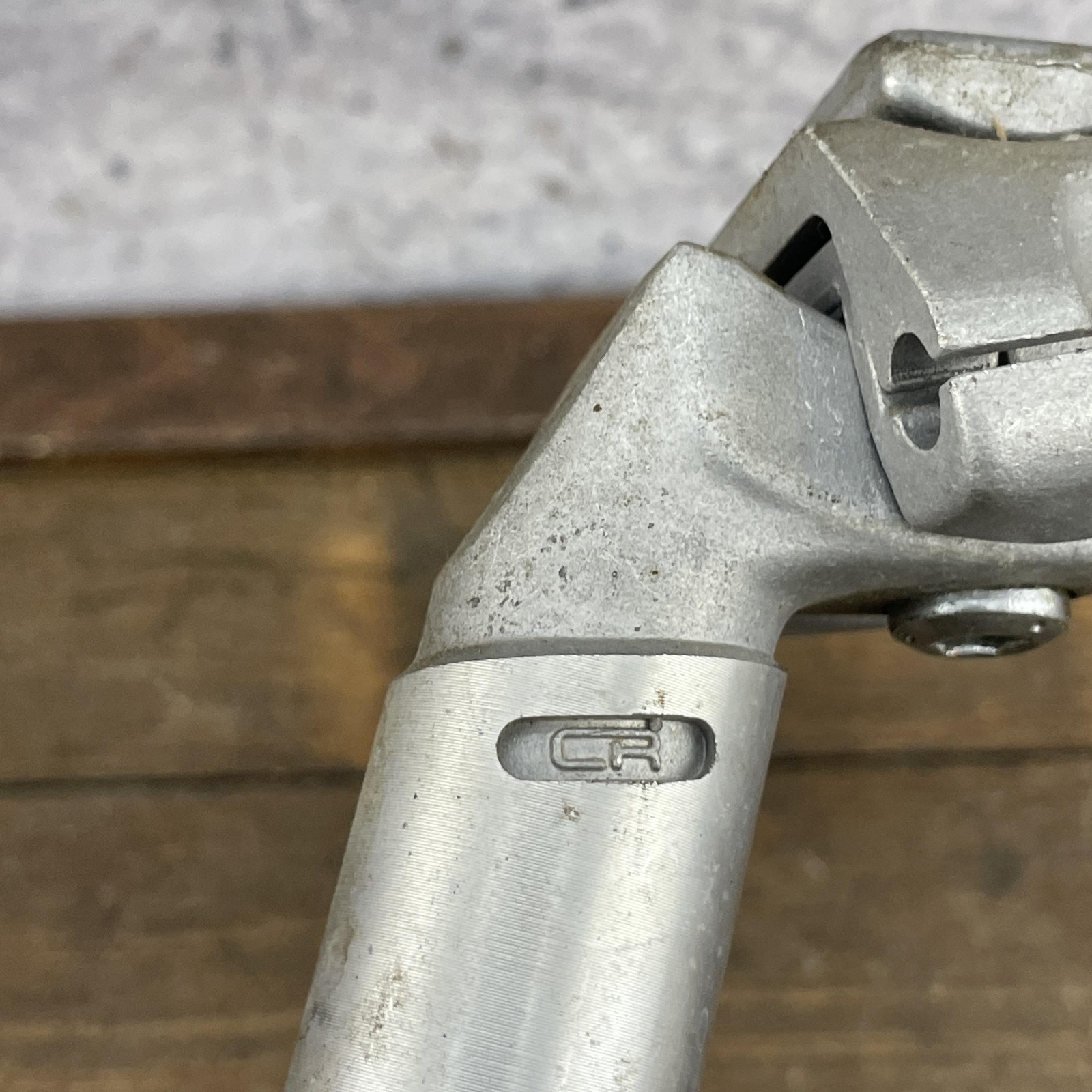 Vintage Sakae SR CR Seatpost 26.6mm Alloy Japan Road Bike Silver 305g G88 1980s