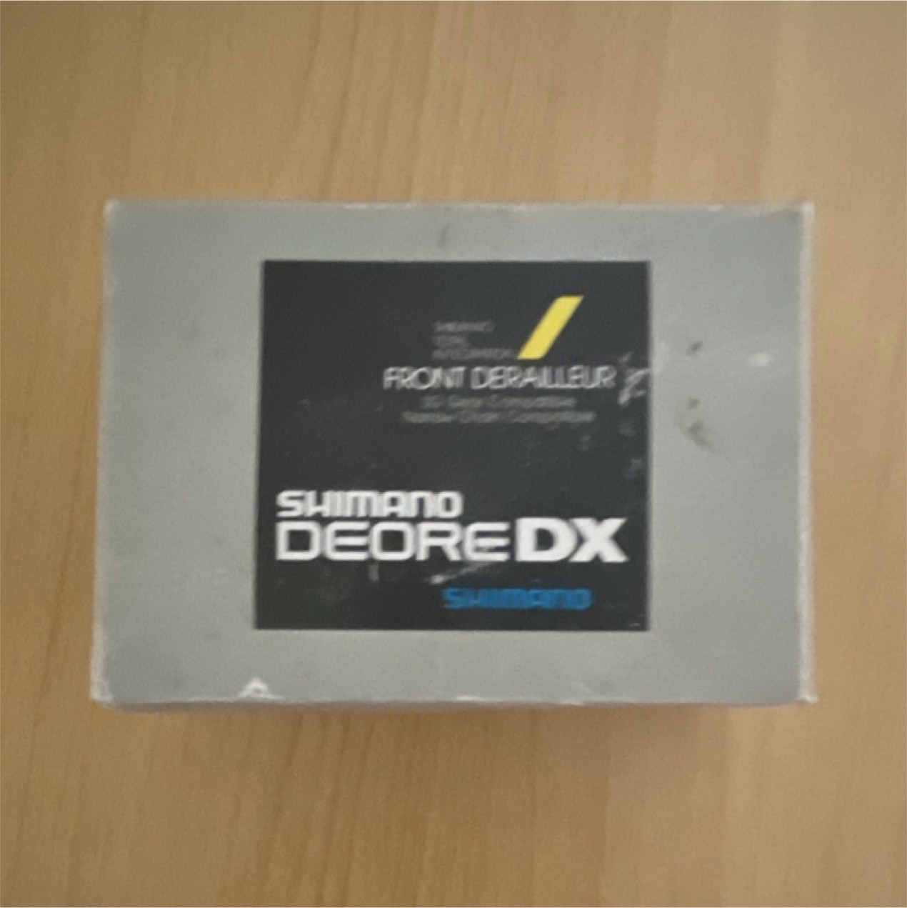 Shimano Deore DX FD-M650 Front Derailleur 7 Speed Bottom Pull Clamp-on Silver