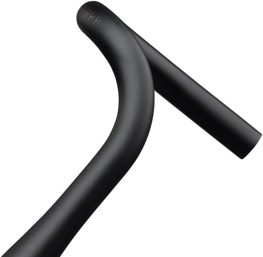 Teravail Radia 12 Drop Handlebar – Aluminum, 31.8mm, 46cm, Black