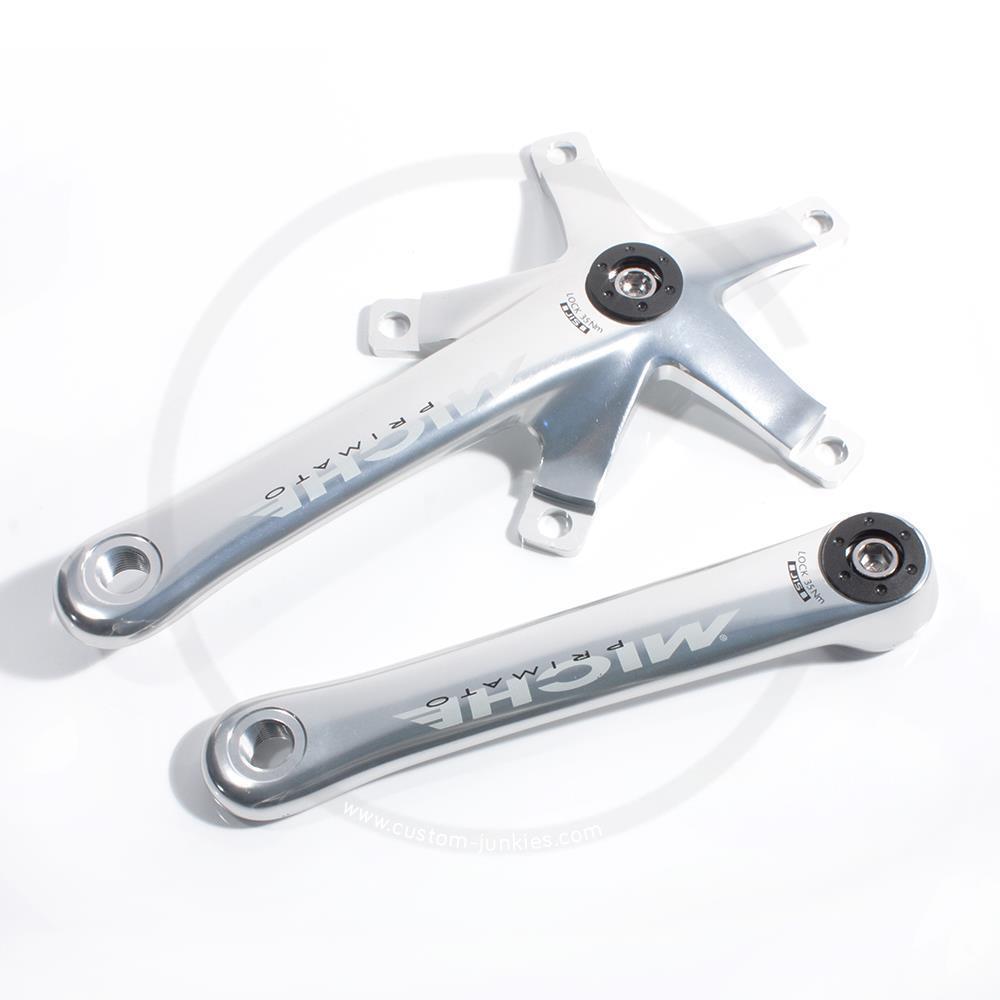 Miche Primato Advanced Pista Crank Arms | silver | 165mm or 170mm
