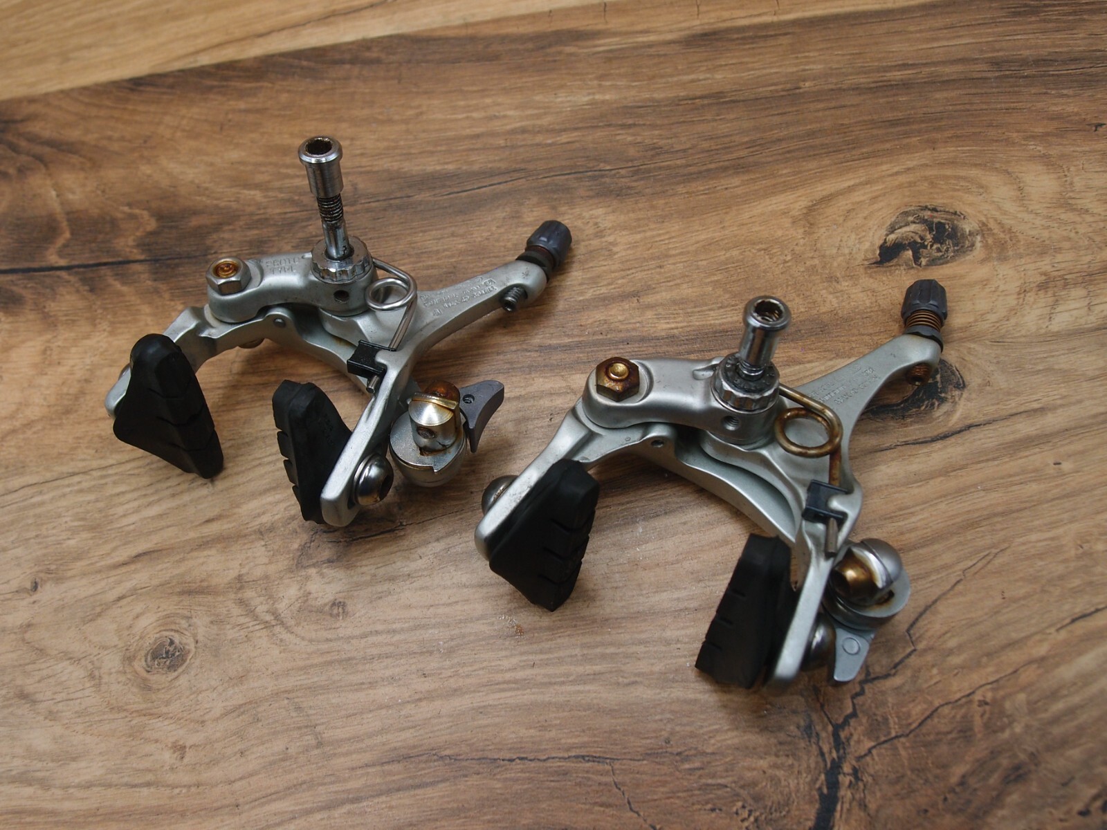 1989 road bike caliper side pull brakes Shimano 105 Prototype Japan BR-1055