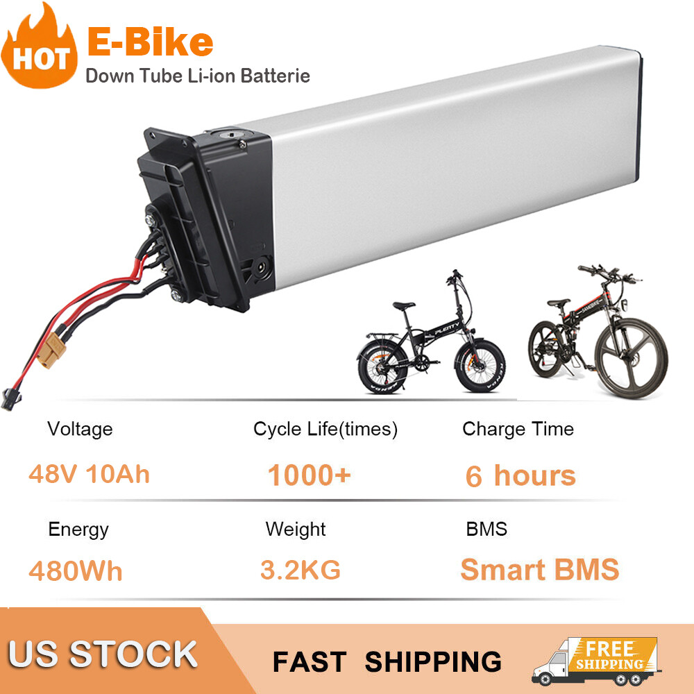 48V 10AH Ebike Lithium Battery Silverfish Battery 48V Electric Bike Battery