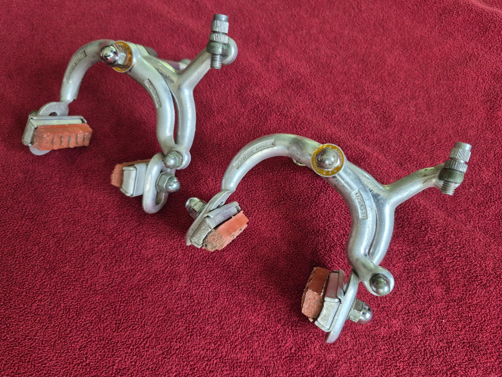Vintage Schwinn-Approved Type LS 2.4 Brake Calipers – Made in West Germany