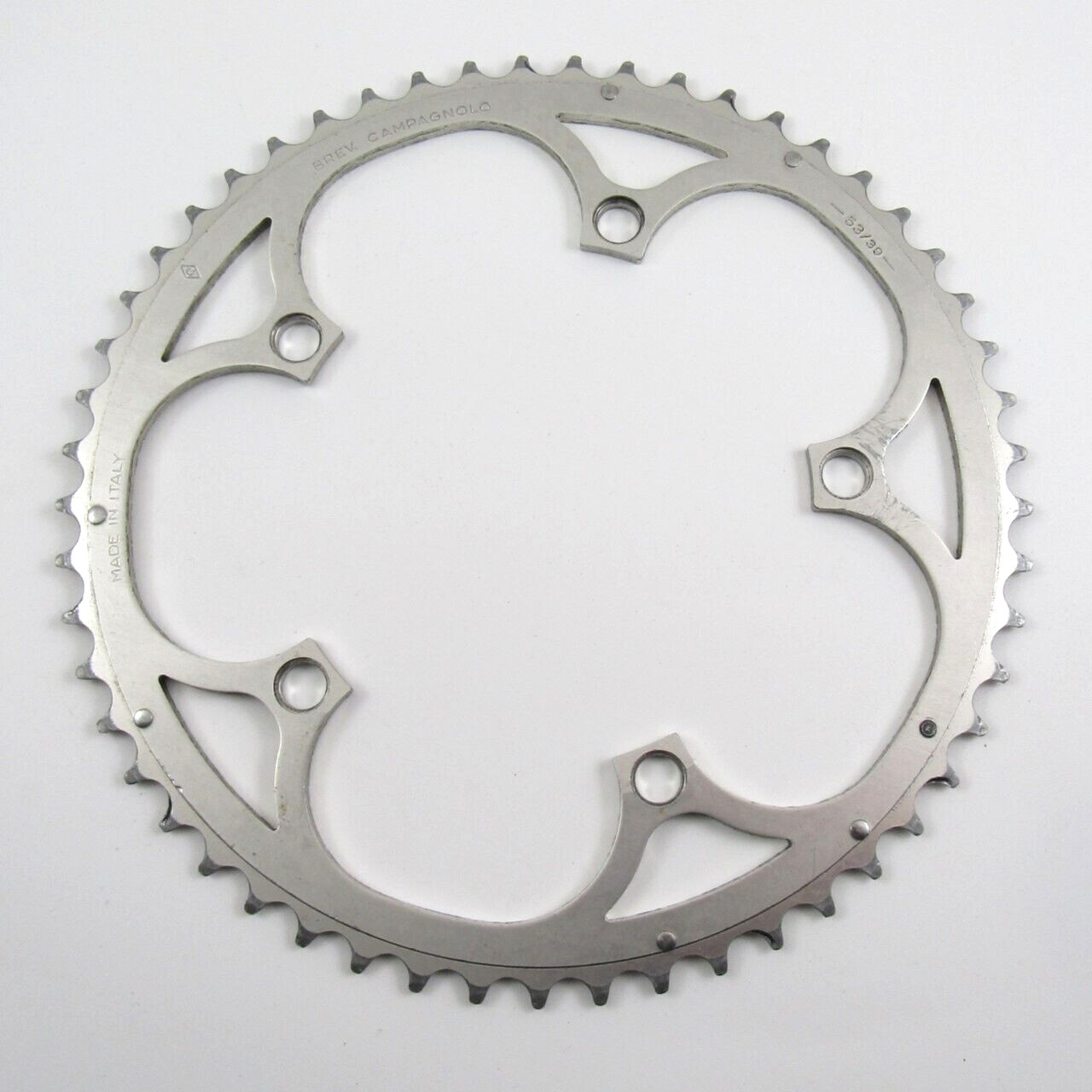 Campagnolo 53t chainring, 135 bcd, 53/39, 1990’s