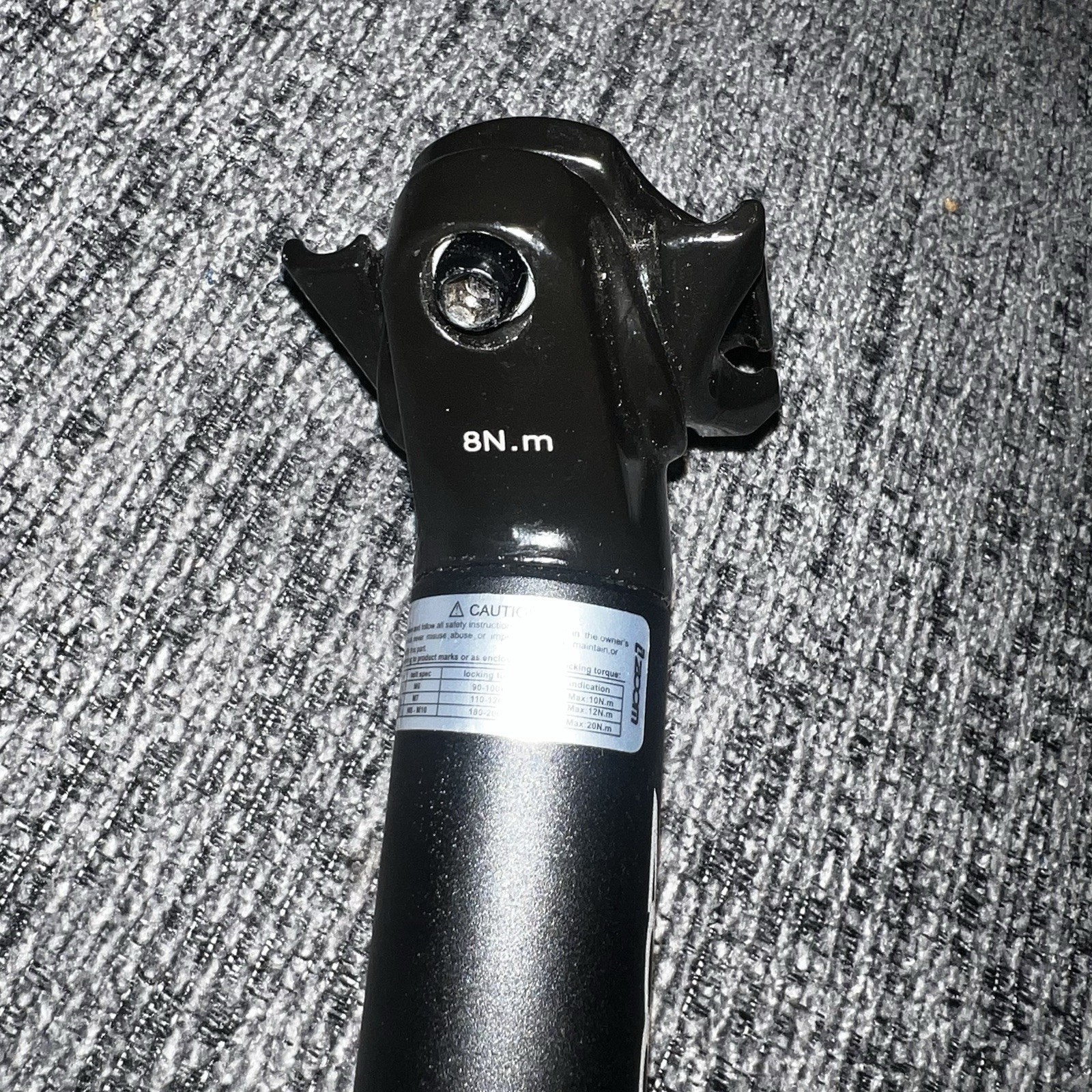 Zoom H2021 Suspension Bike Post Seatpost 31.6mm Alloy Shock Absorbing MTB 311mm+