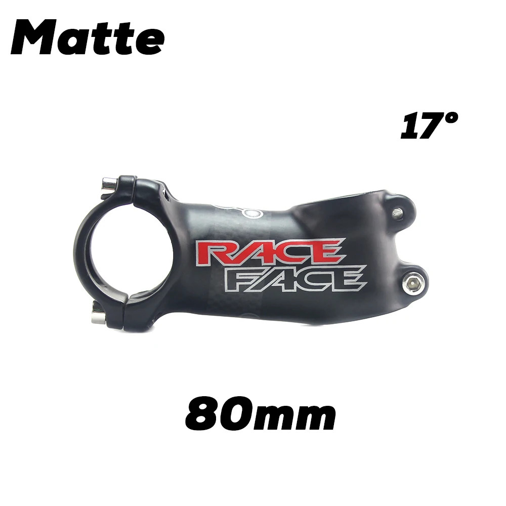 RACE FACE Next White Road MTB Bicycle Stem angle 6 Degree 17 Degree BikeStem