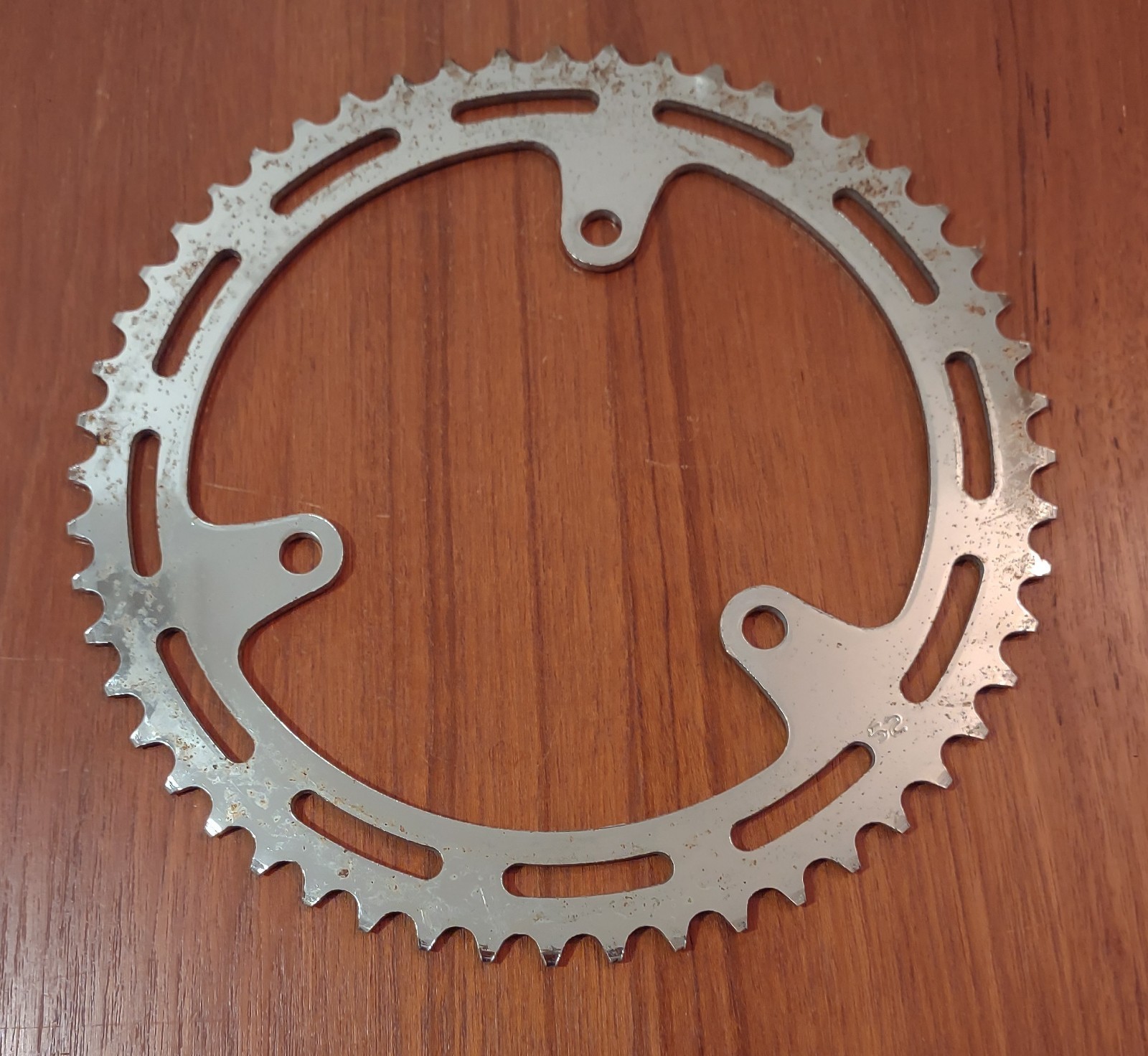 Vintage Bike Chain Ring 52 Tooth 116 mm