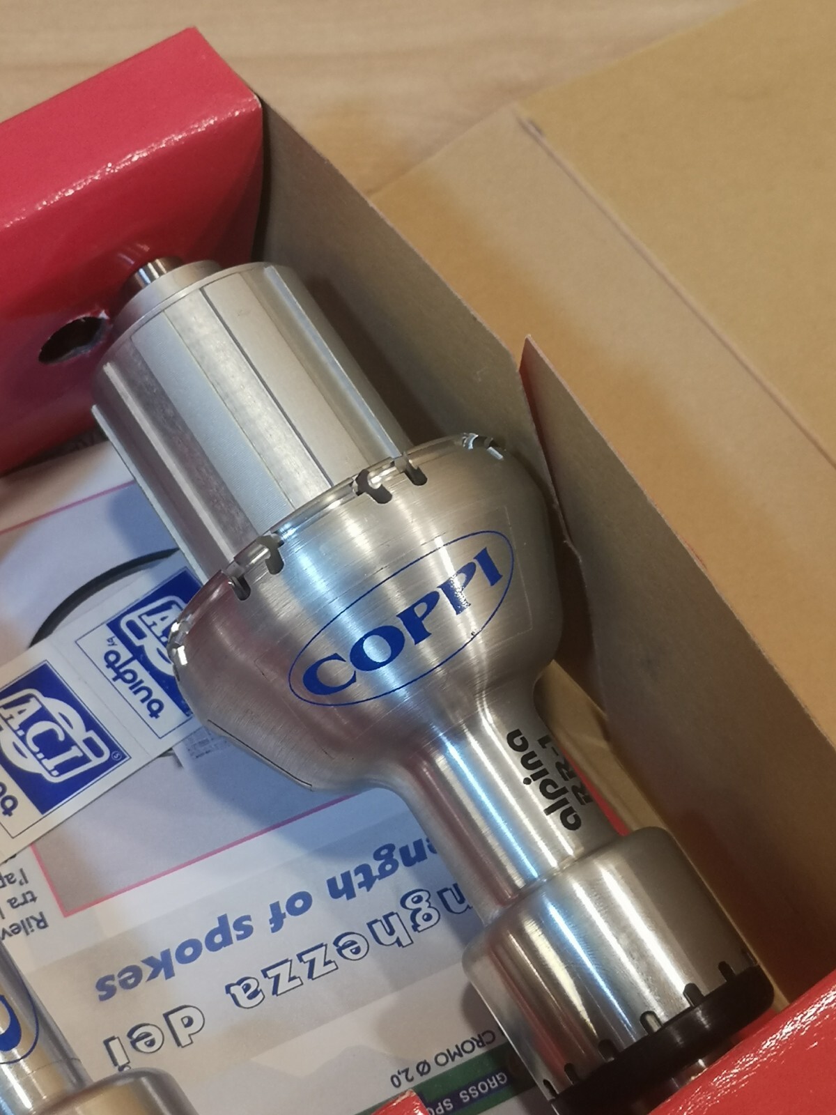 Fausto coppi hubs. Alpine Slim mozzo-hub. (Nos / Nib)
