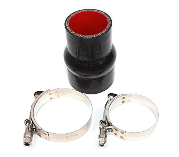 TMKOOL 4-Ply Reinforced High Temperature 2″ to 2.75″ Black – High Temperature