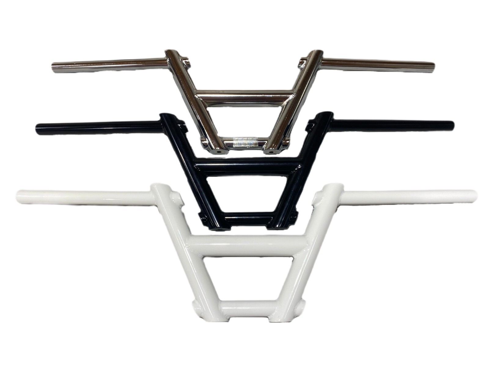 TNT 6-PIECE CHROMOLY BMX HANDLEBAR 8″ BLACK