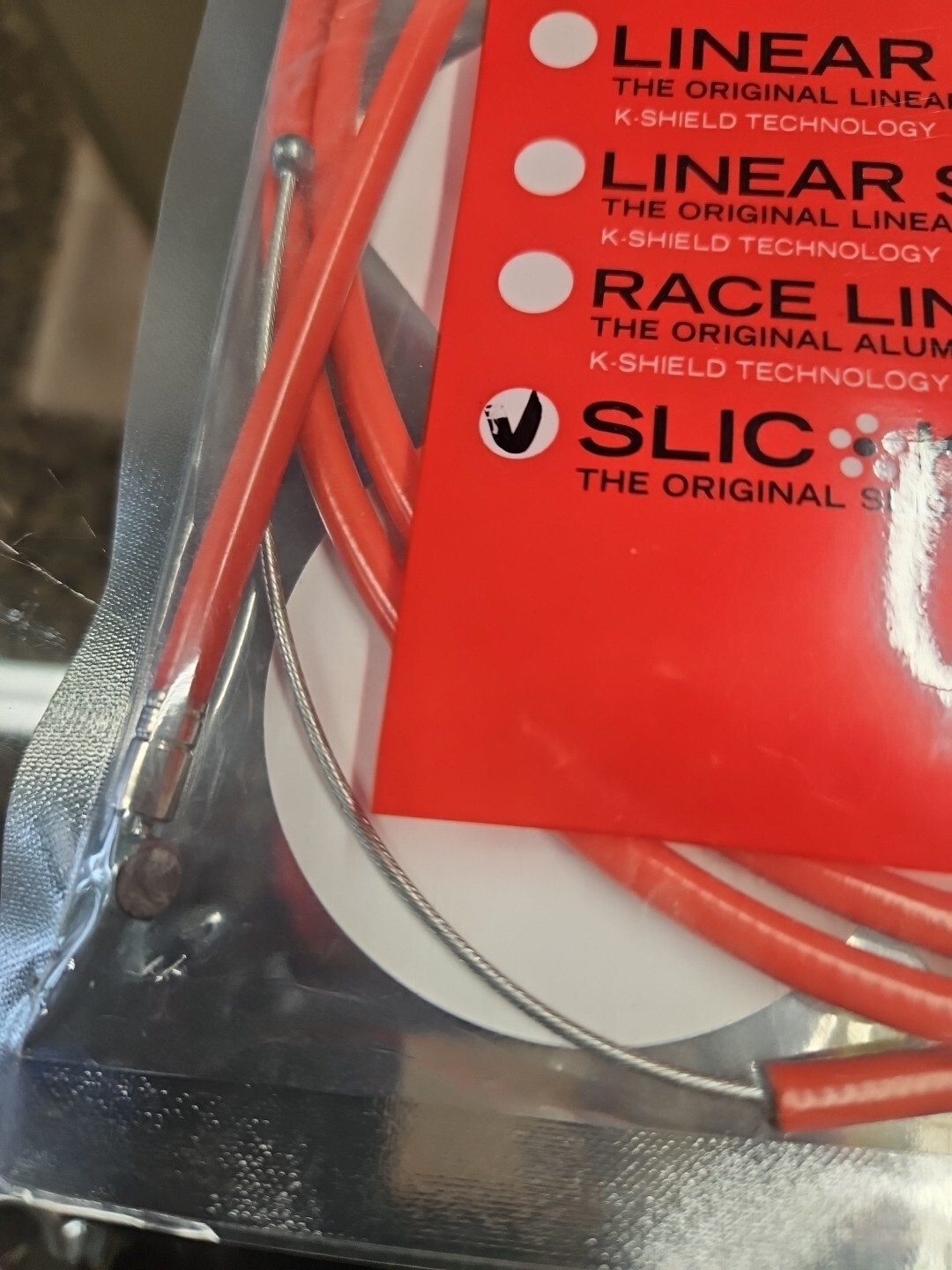 ODYSSEY RED BMX Bike Brake Cable REG. SLICK Fit SE GT DK DG HARO HUTCH REDLINE