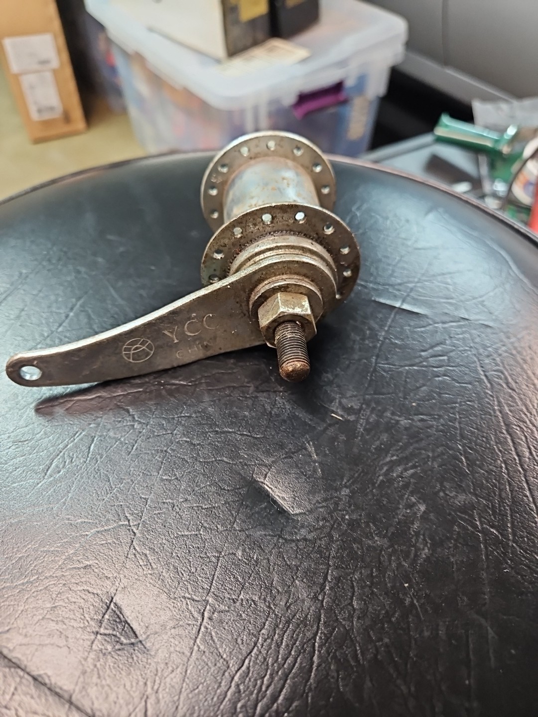 BMX REAR COASTER BRAKE HUB YCC CHINA 28H